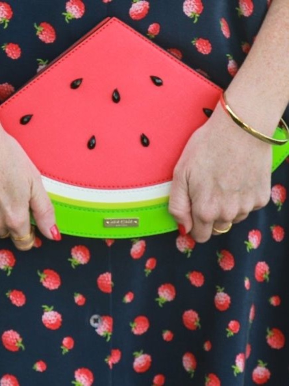 kate spade Watermelon Clutch